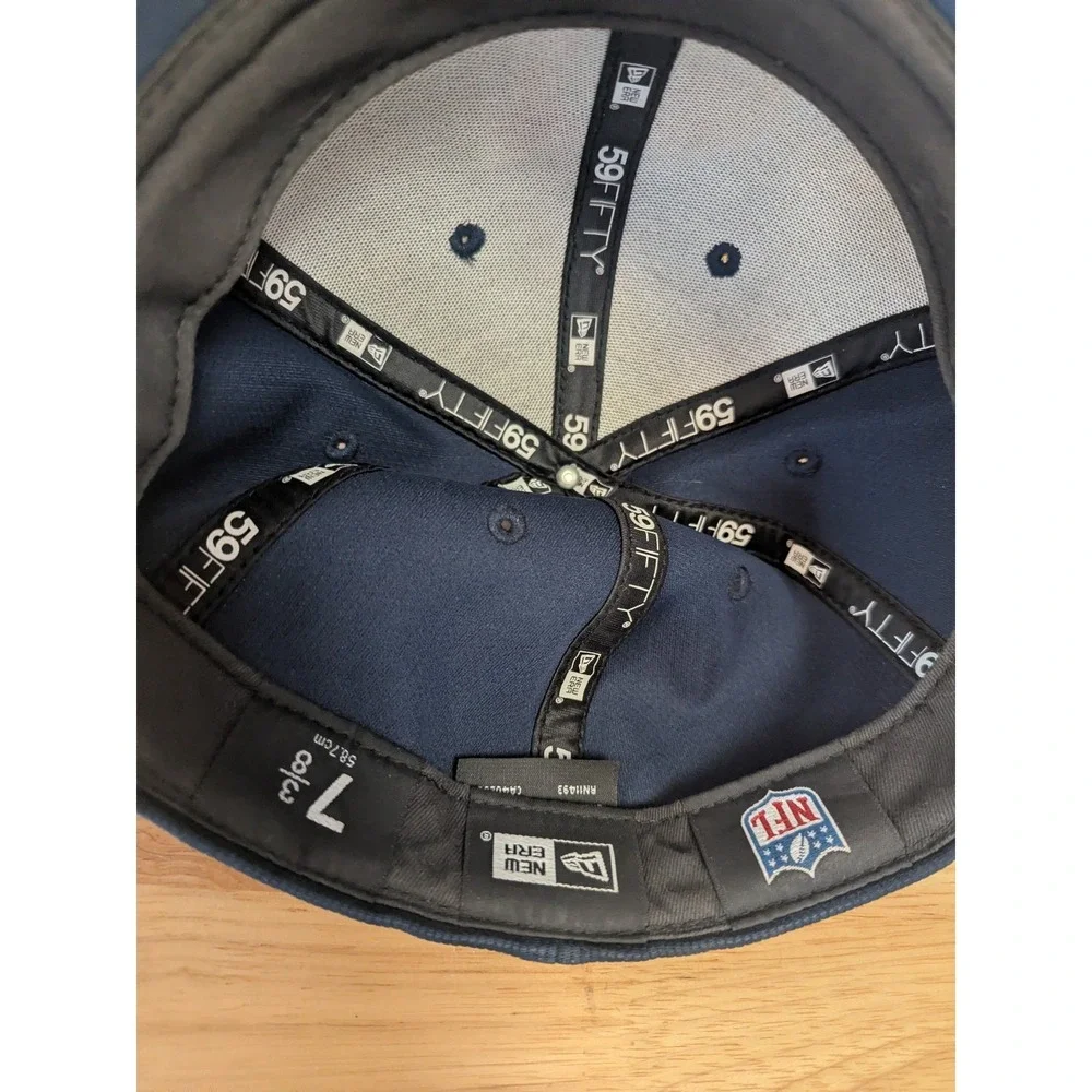 New Era Denver Broncos Throwback  Patch 59FIFTY‎ Fitted Hat 7 3/8